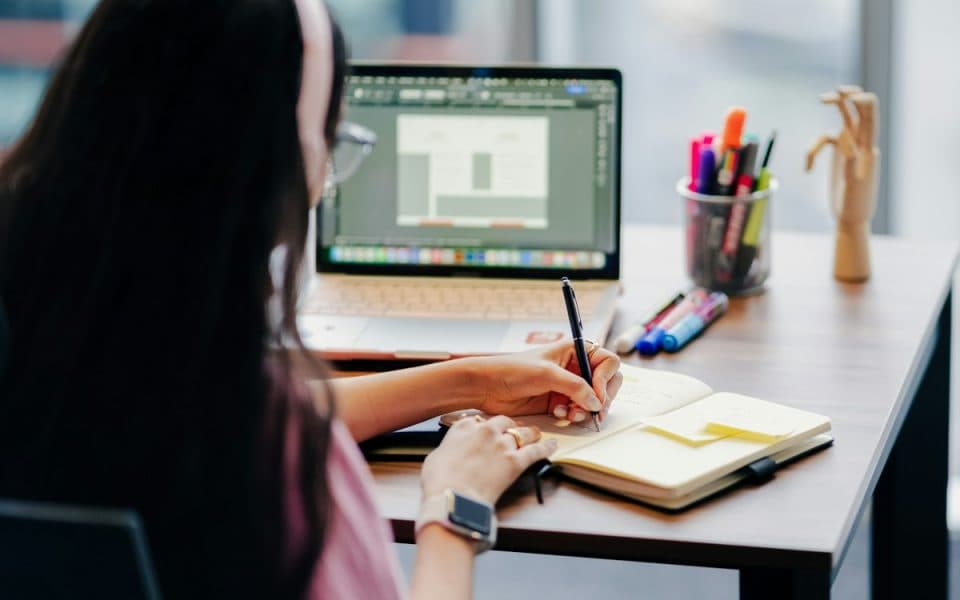 Imagen de estudio de inglés
