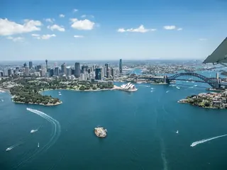 Vue sur le port de Sydney