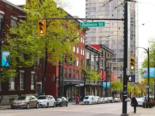 A Vancouver street scene