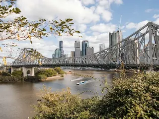Vue sur la ville de Brisbane